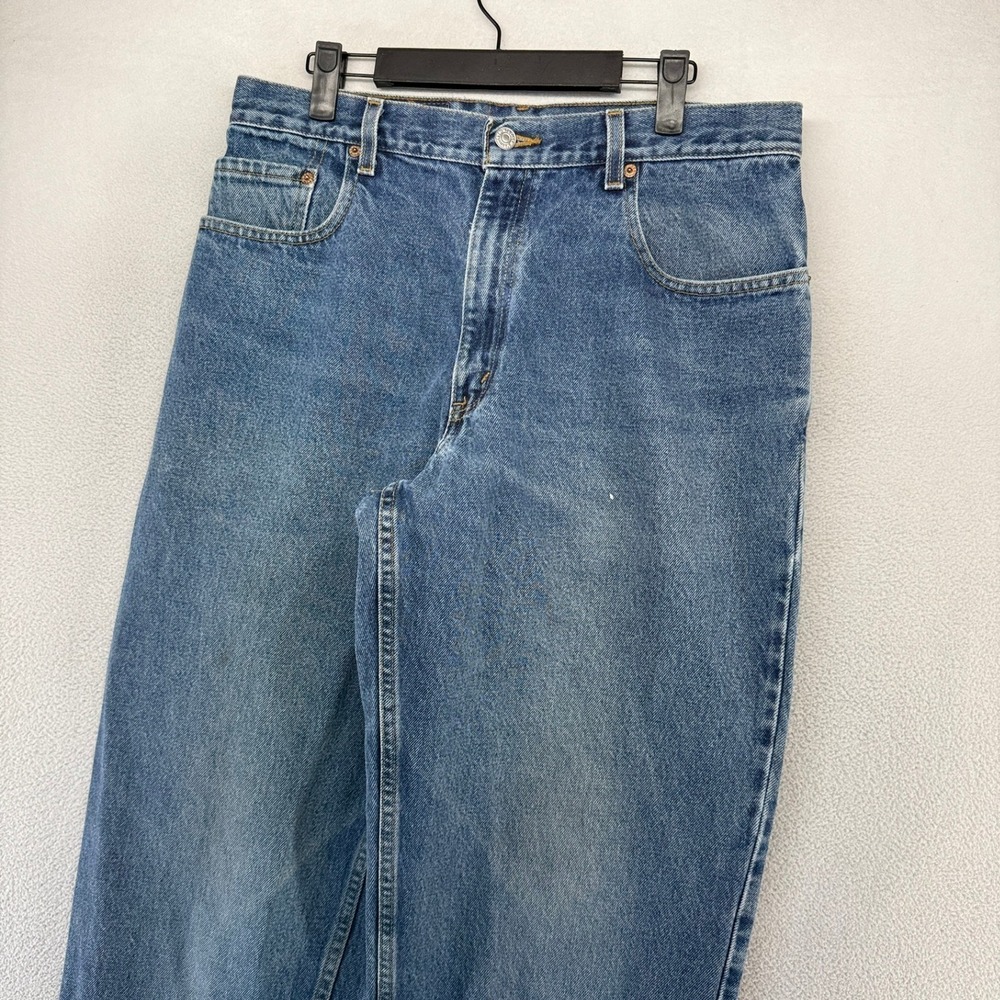 Vintage Levis Jeans Men's 33x34 Fits 32x31 Blue 505 xx Faded Made In USA 90's